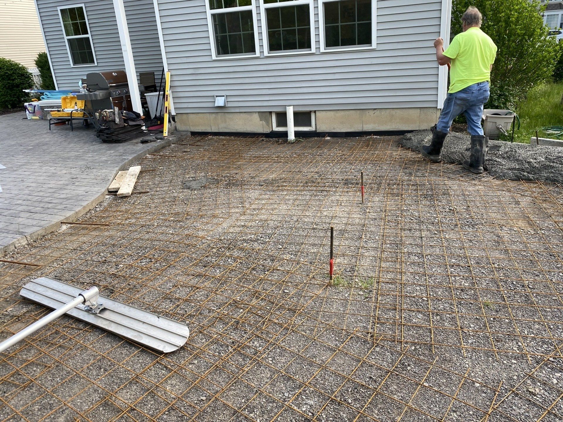 Concrete Patio in Williamsville, NY 