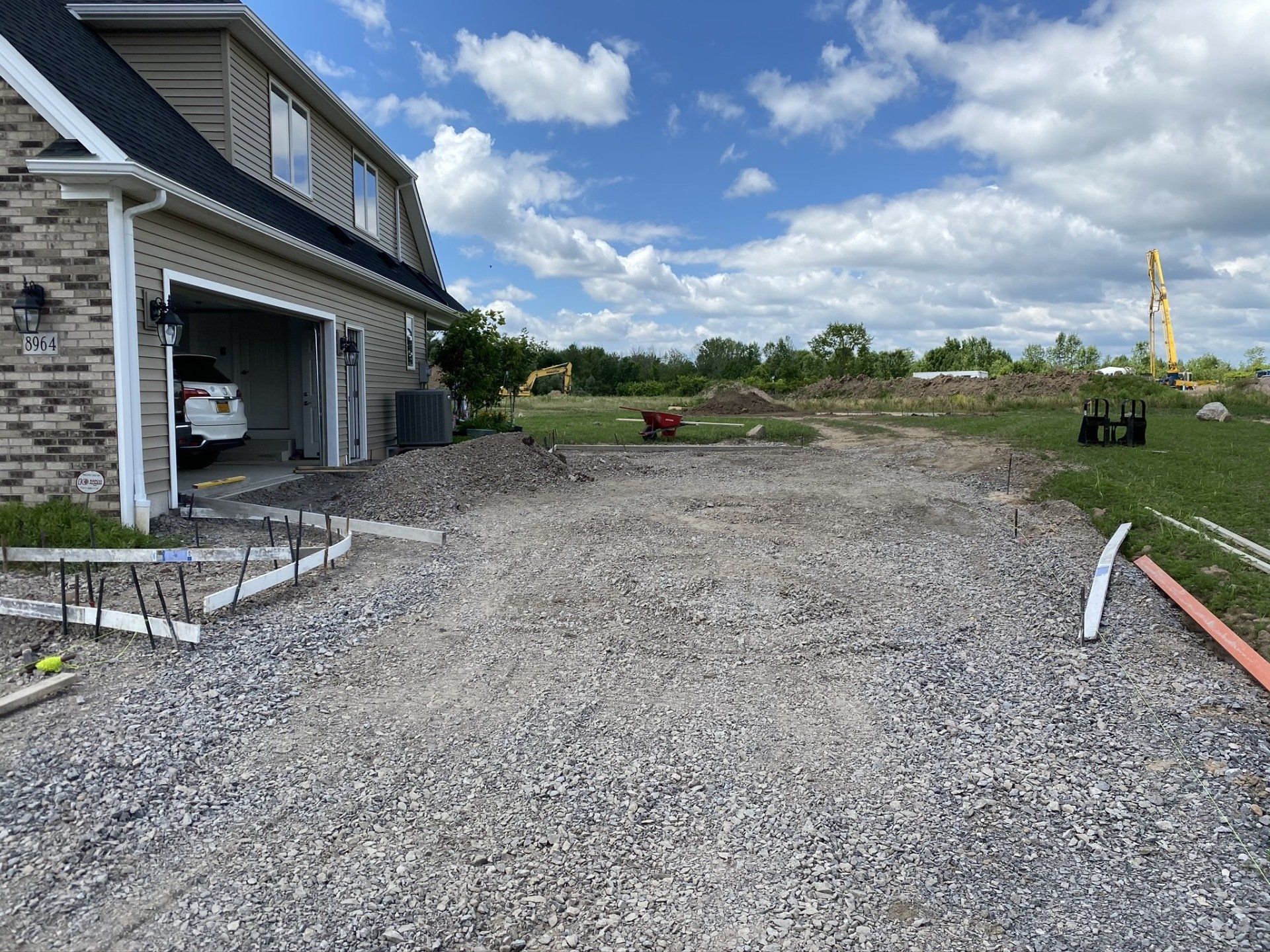 Concrete Driveway in Clarence, NY