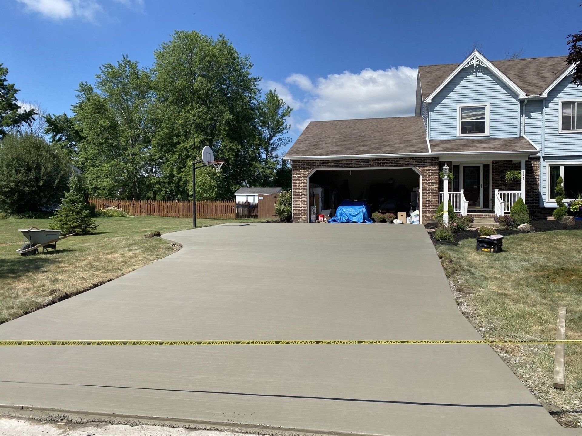 Concrete Driveway in Amherst, NY