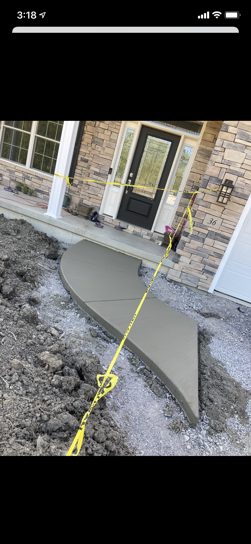 Concrete Walkway in Lockport, NY 