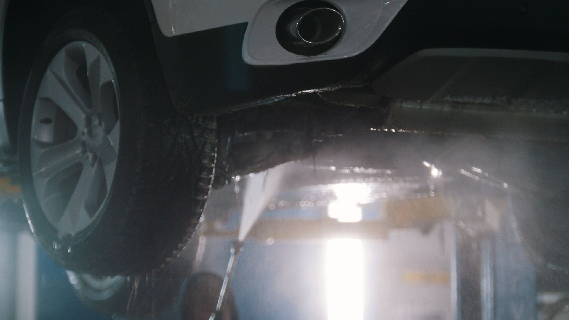 A small yellow dump truck