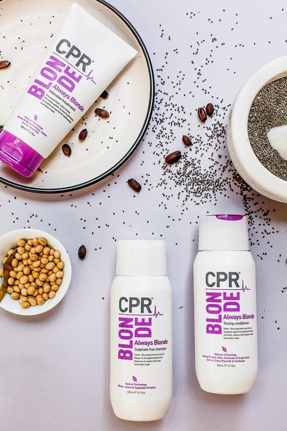 CPR Blonde Hair Products — Trendy Hairdresser in Cairns, QLD