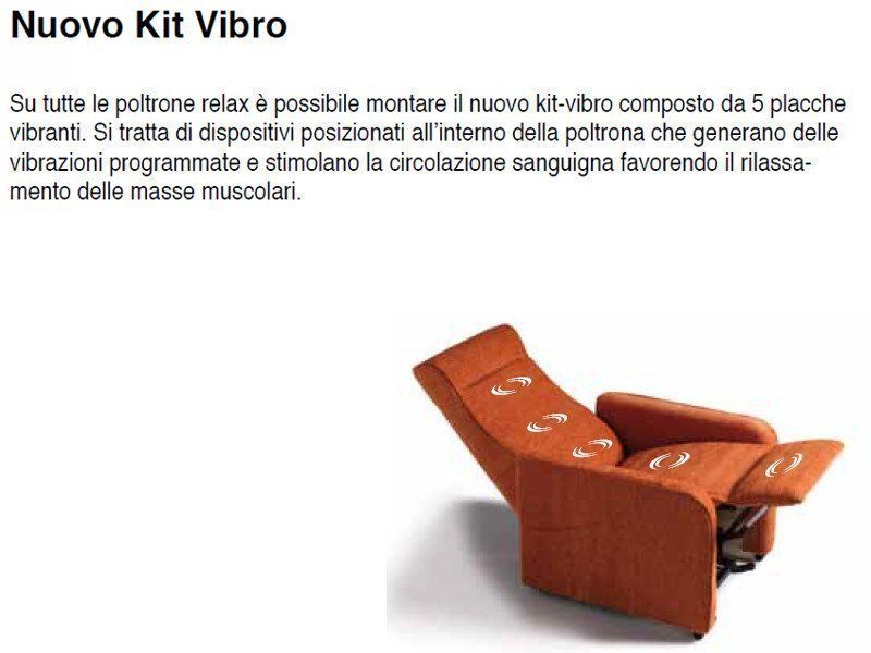 Kit vibro per poltrona massaggiante a Roma