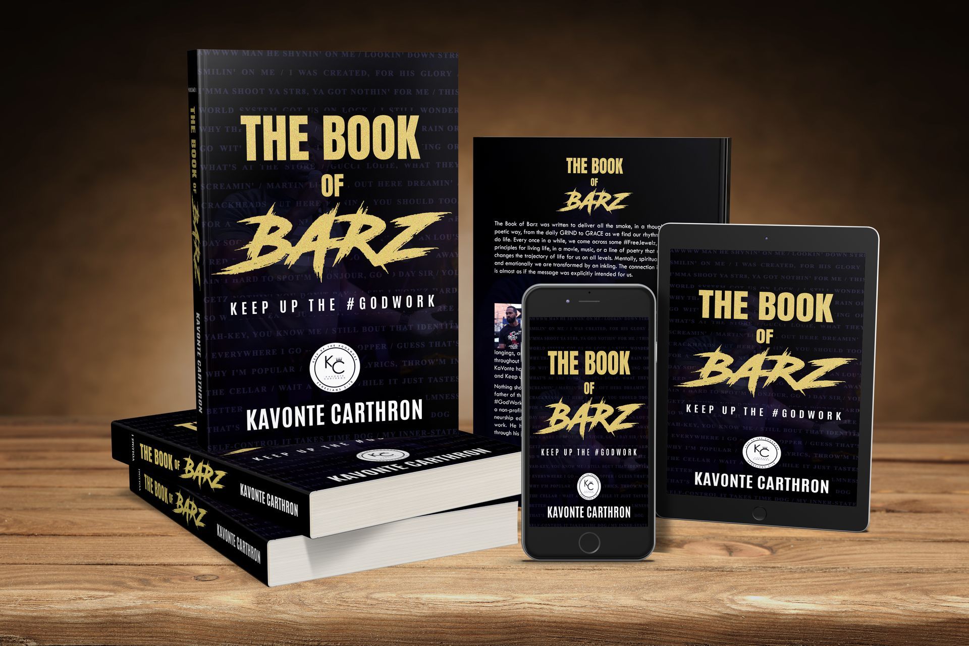 The Book of Barz: Keep up the #GodWork (Vol. 1)
