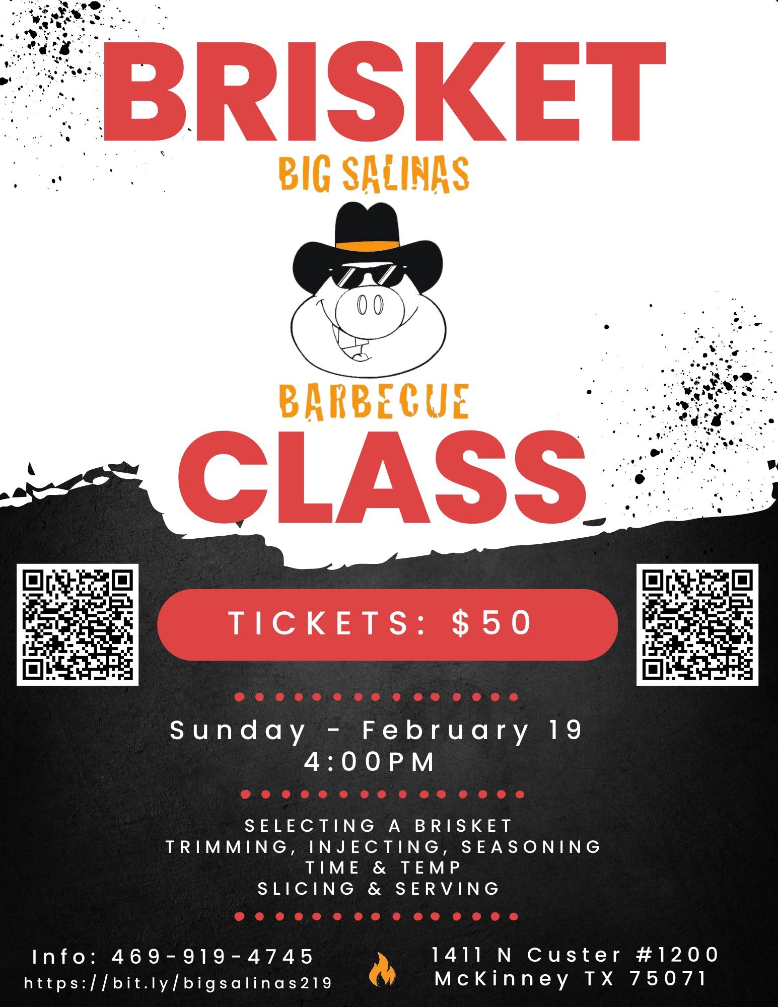 Barbecue Class Special - McKinney, TX - Charred 380 Grills and Outdoor