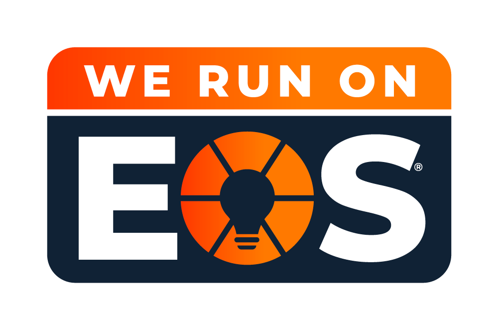 We run on EOS logo