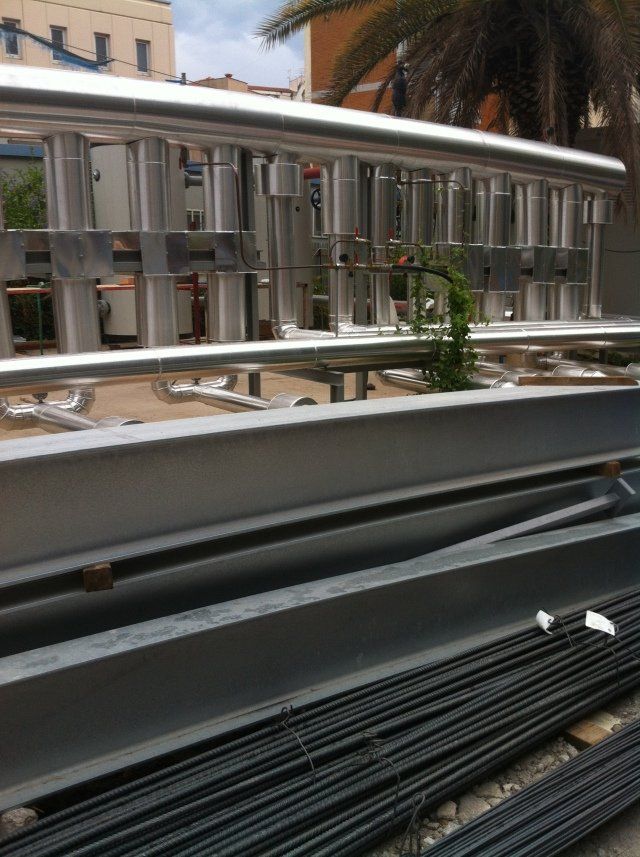 condutture per impianto di aerazione