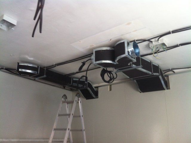 installazione condotto di aerazione