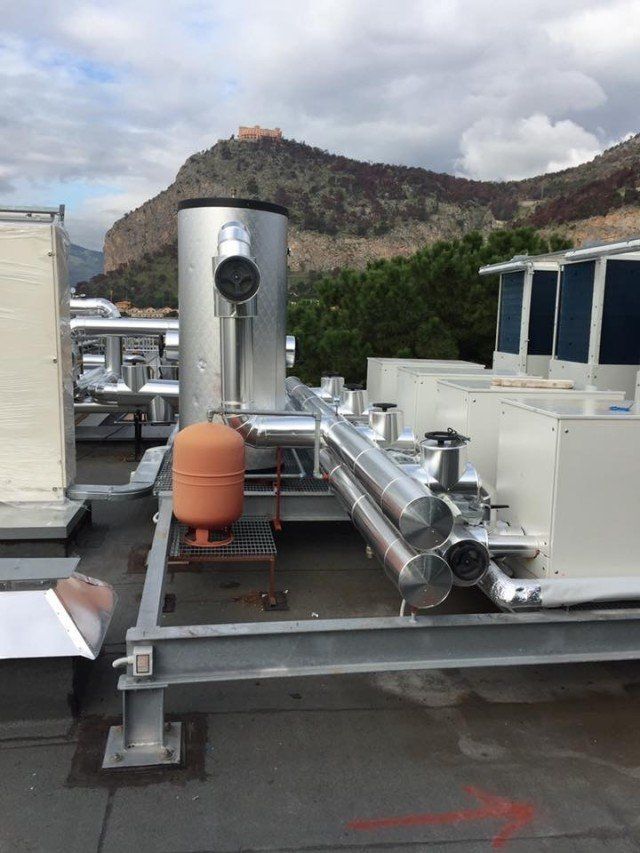 centro controllo sistema di aerazione