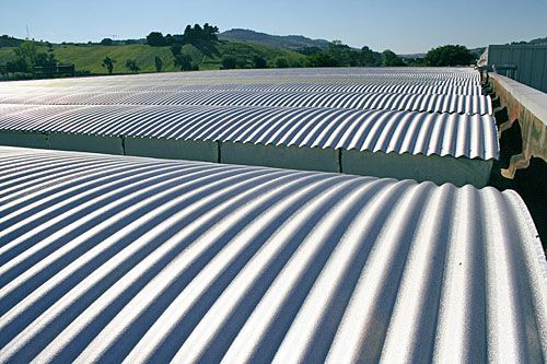 Copertura in ondulit