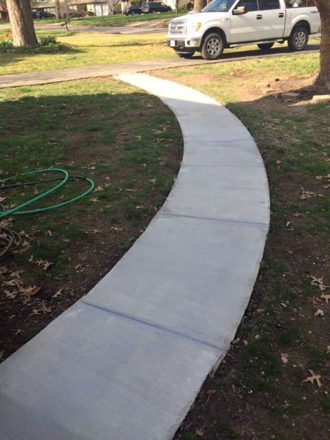 Fixed Concrete Pathway — Kansas City, KS — The Kansas Paint Company