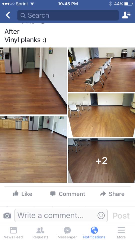 Luxury Vinyl Tile Modern Look — Luxury Vinyl Tile  10 in Wilmington, DE