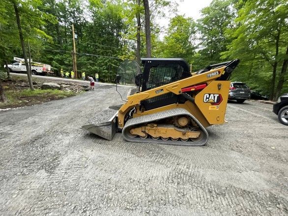 Mini Excavator — Lake Ariel, PA — All-Out Logging