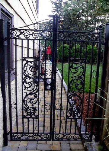 custom ornamental metal gates - Wyandanch, NY - MCM Iron Works