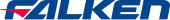 FALKEN logo in blue and red on a white background | 106 St Tire and Wheel