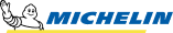 Michelin logo with the Bibendum mascot waving in blue and white | 106 St Tire and Wheel
