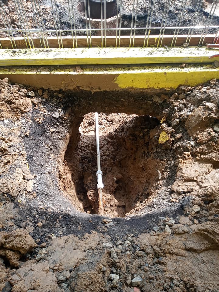 Picture of a Water Line in North Little Rock