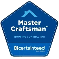 It is a master craftsman roofing contractor badge.