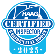 A logo for a certified residential inspector.