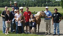 Bourbon Slush Stable/HHYF Family Day at Lindy Farms attracts 120