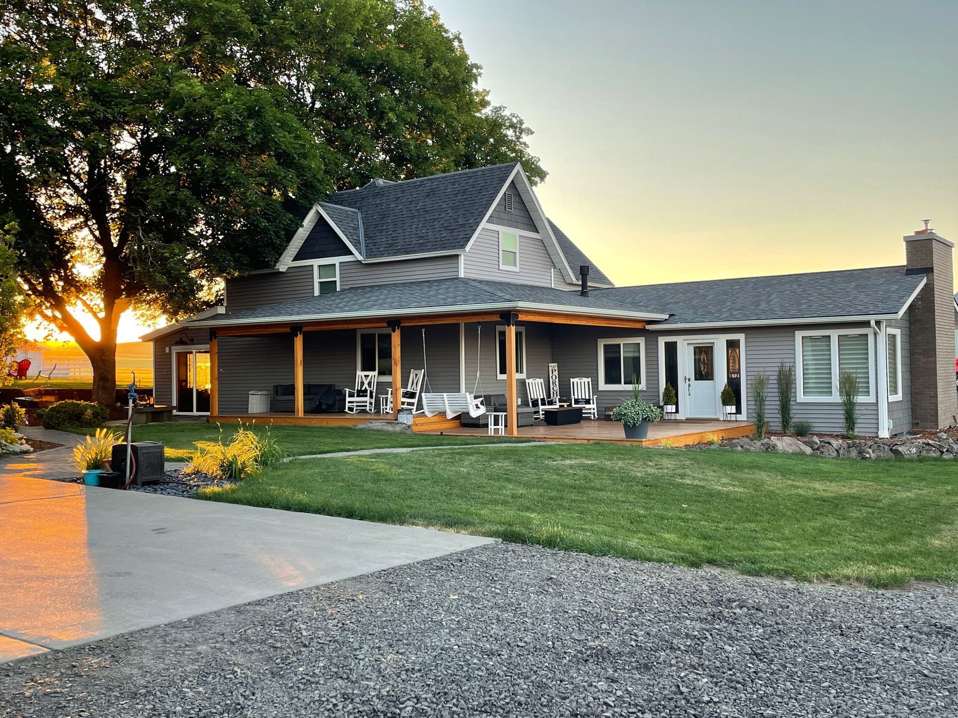 Large House - Spokane, WA - Josh's Roofing & Construction