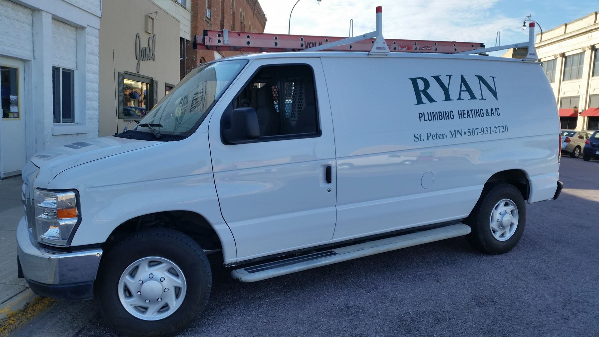 Van — Saint Peter, MN — Ryan Plumbing, Heating, & AC
