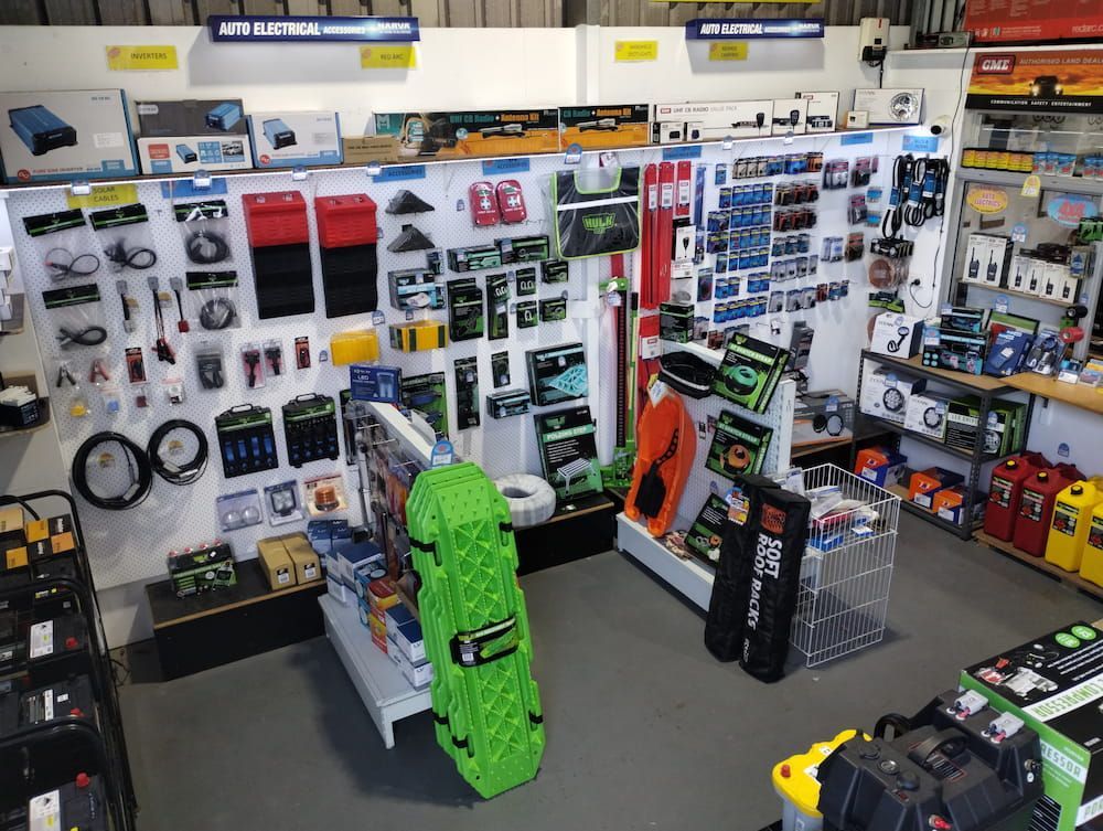 A Store Filled With Lots Of Different Types Of Products — Rainbow Beach Auto Electrics In Rainbow Beach, QLD