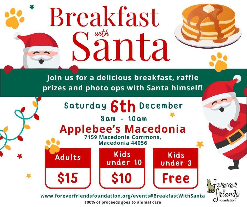 Breakfast with Santa on Dec 6, 2025