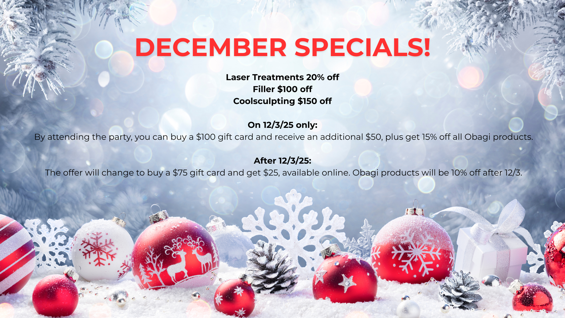 Specials | Delta Laser