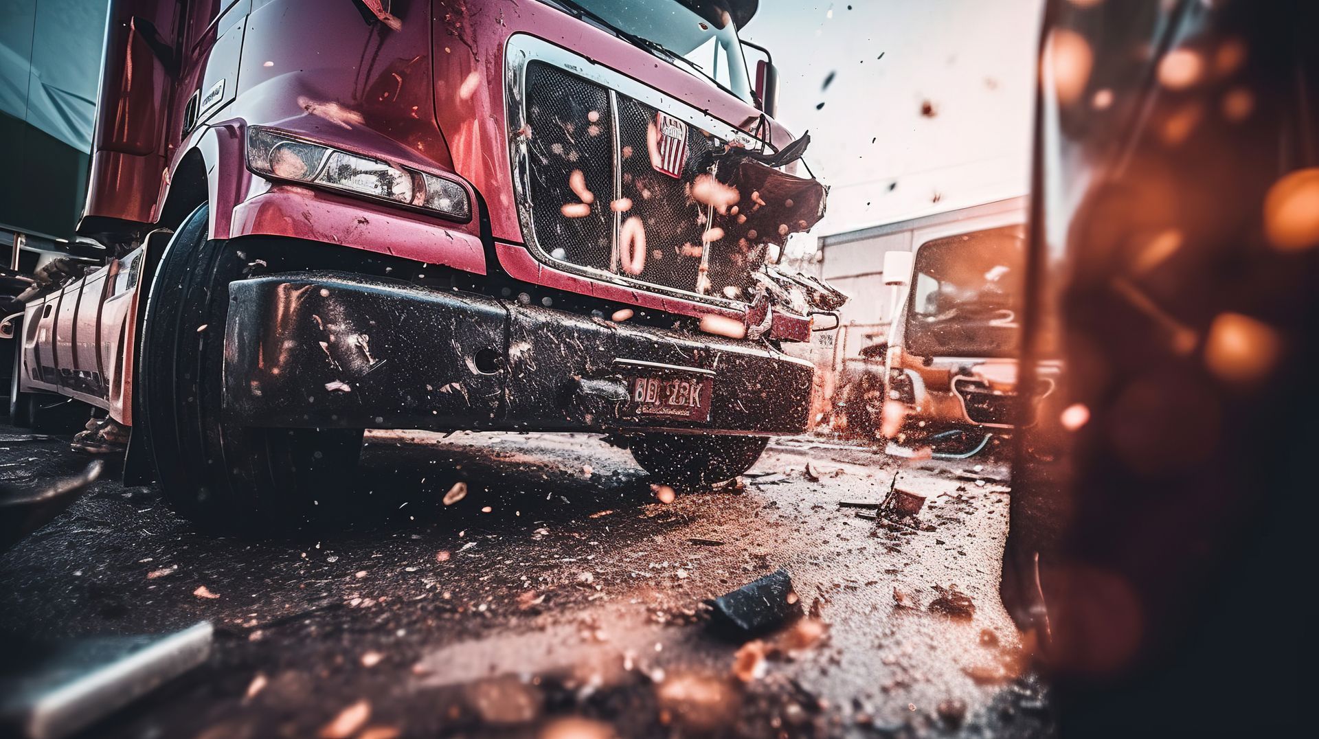 Trauma after a trucking accident