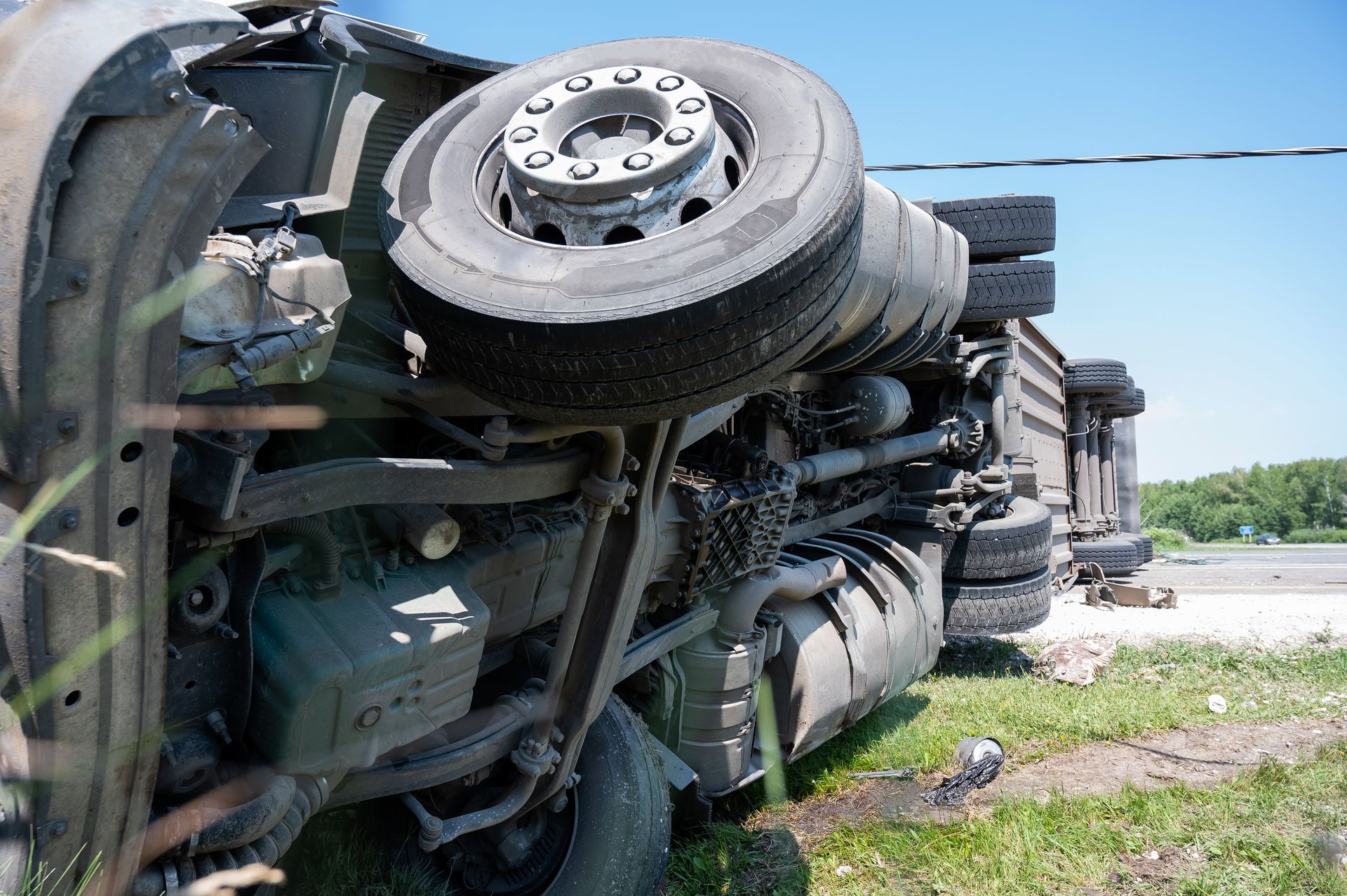 rollover trucking accident