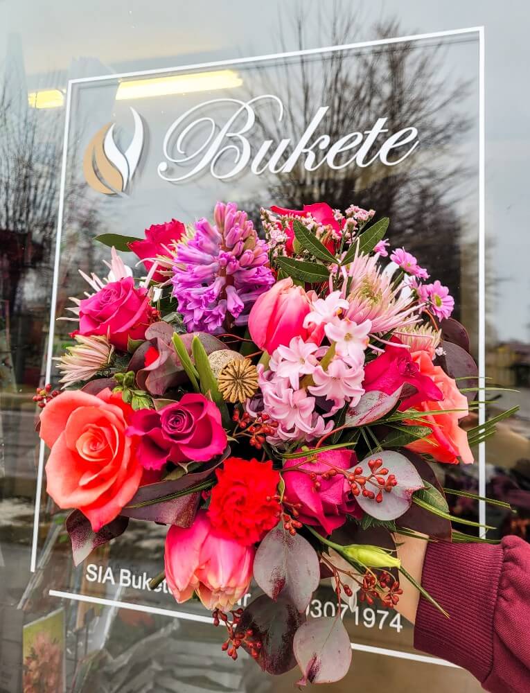 Pušķi Skrundā uz pasūtījumu 50