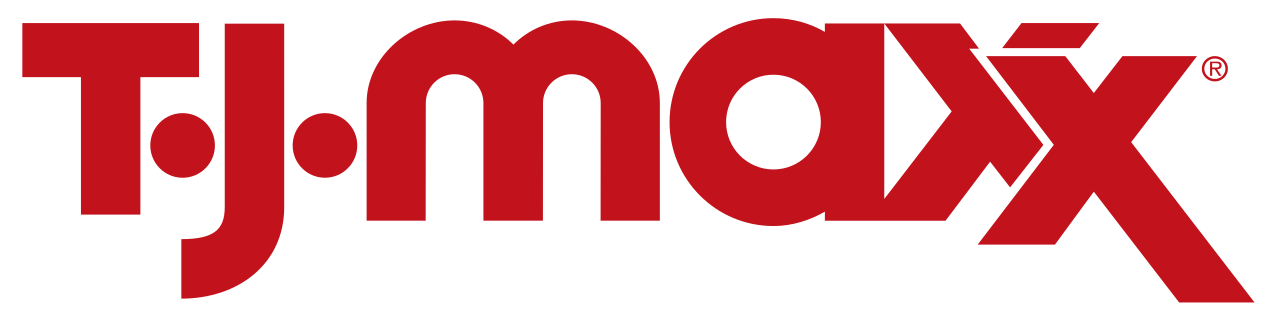 TJ Maxx logo in red.