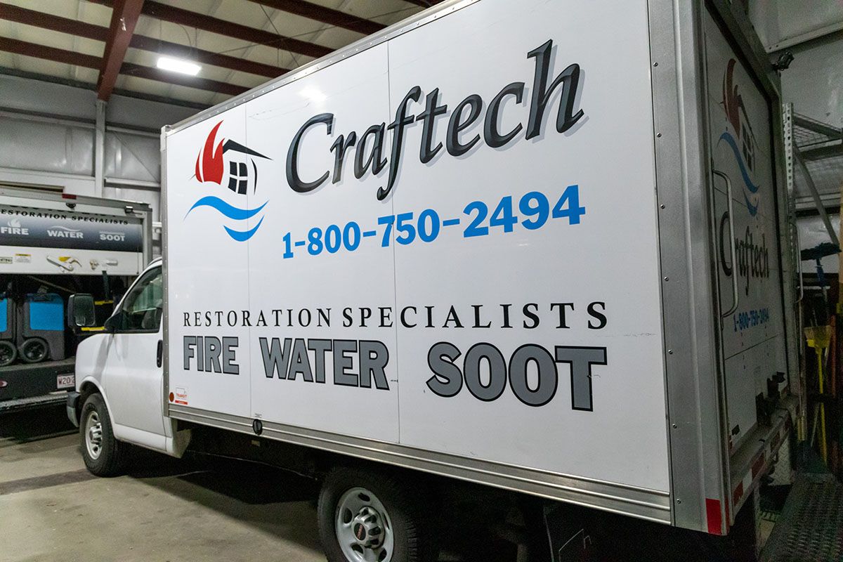 Craftech logo on truck