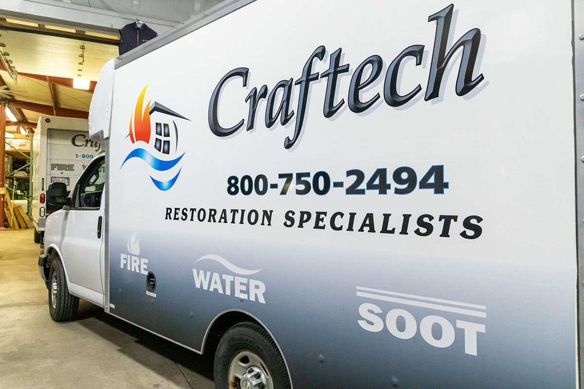 Water & Fire Damage Restoration | Craftech Restoration | Upton, MA