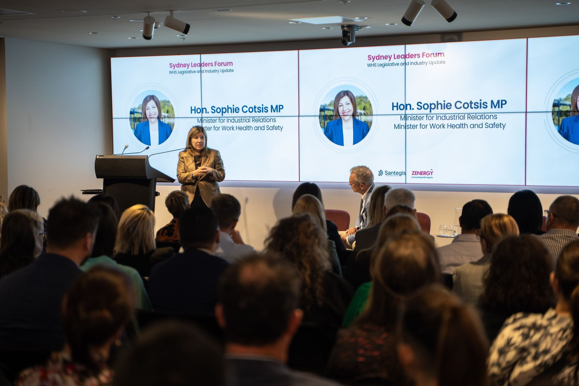 Hon. Sophie Cotsis MP, Minister for Industrial Relations and Minister for Work Health and Safety