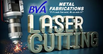 b.v.a. metal fabrications laser cutting-logo