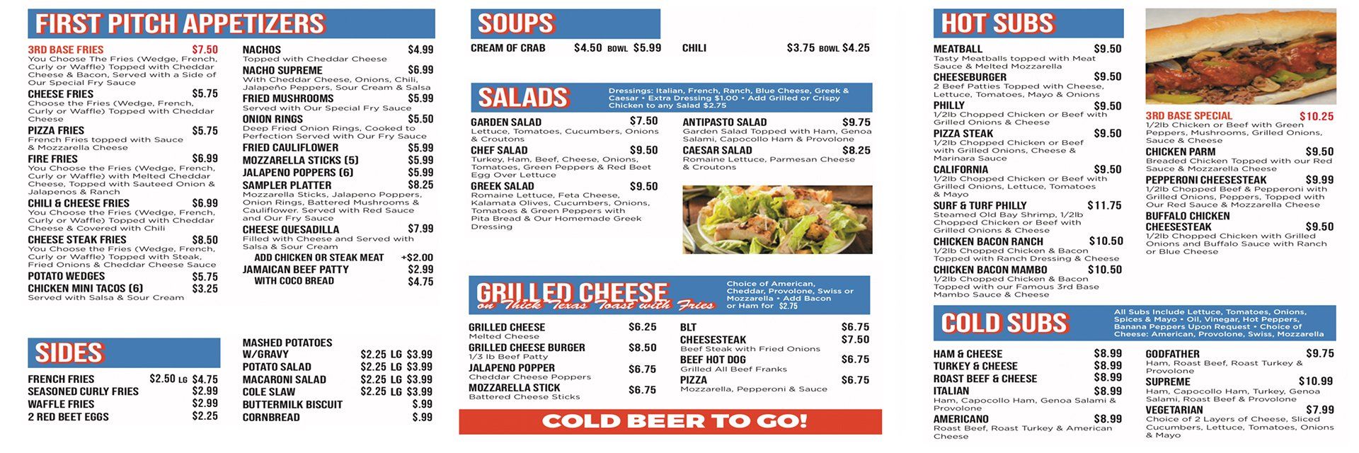 Delicious Food York, PA 3rd Base