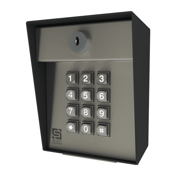 A keypad with the letter s on it