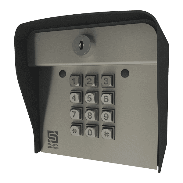 A keypad with the letter s on it