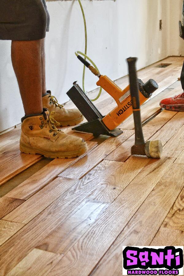 Hardwood Floor Installation
