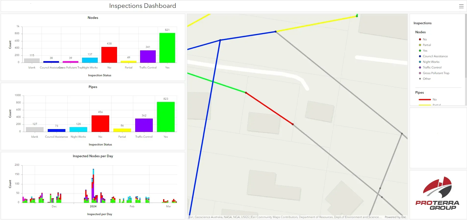 Spacial data visualisation image
