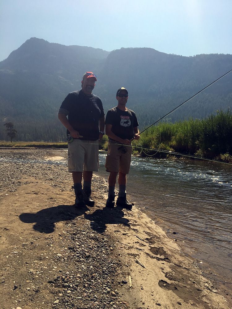 Paradise Valley Angler Yellowstone Park Gallery Image