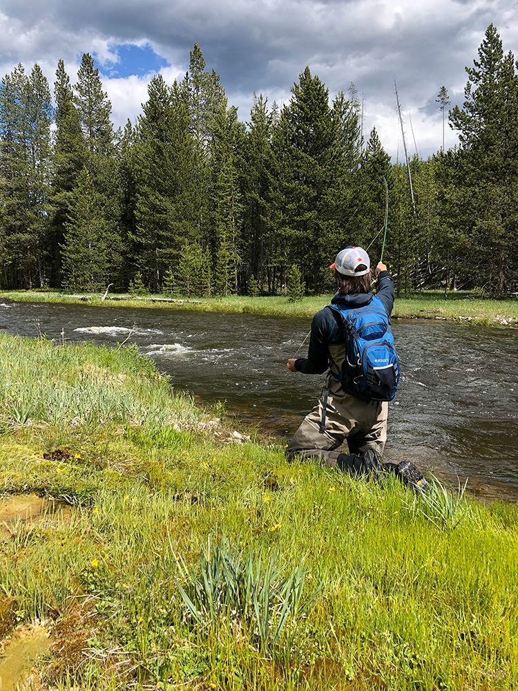 Paradise Valley Angler Yellowstone Park Gallery Image