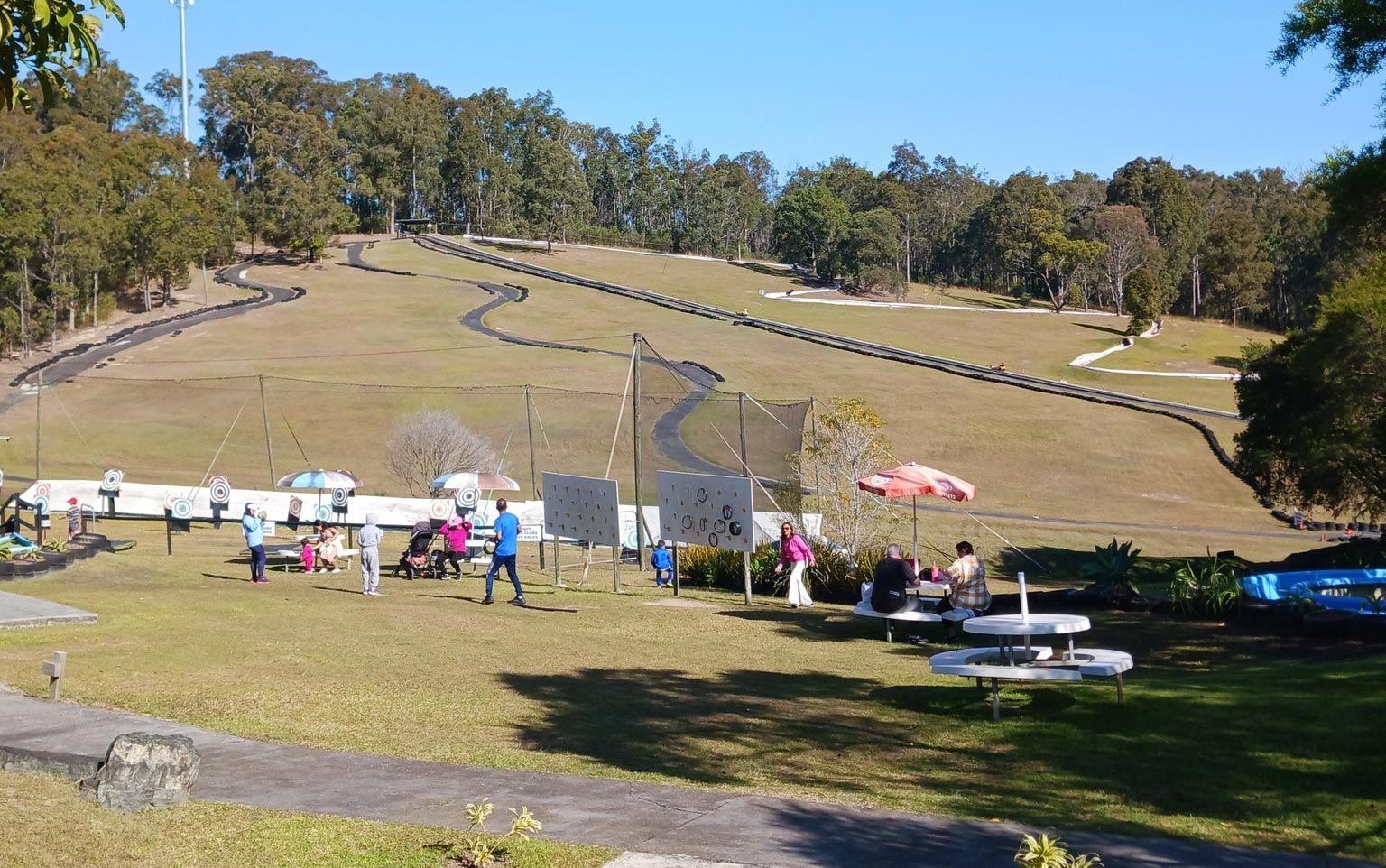 Picnic Area Close To The Activity Area