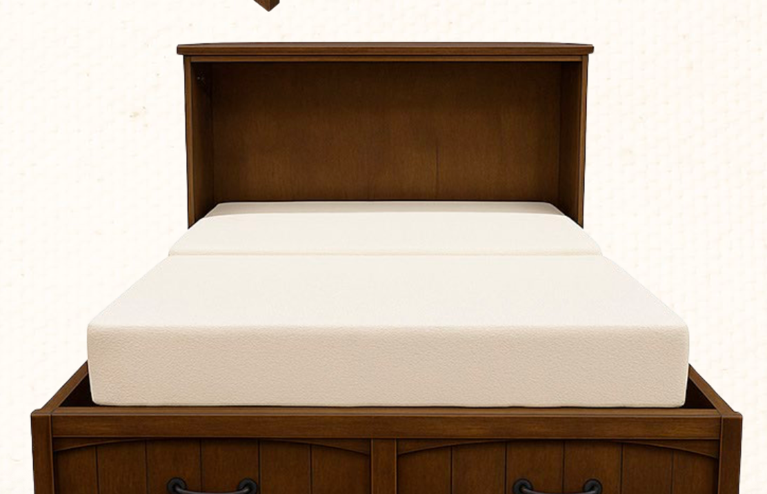 matelas 5 pouces lit cabinet
