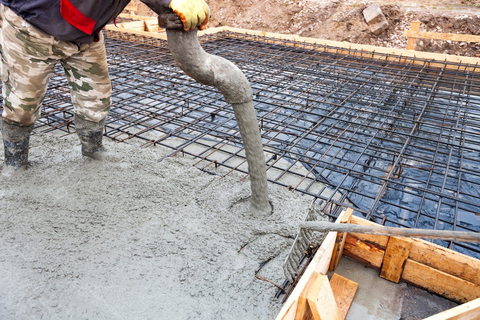 Man Working At Work — Chapel Hill, TN — The Concrete Gentlemen
