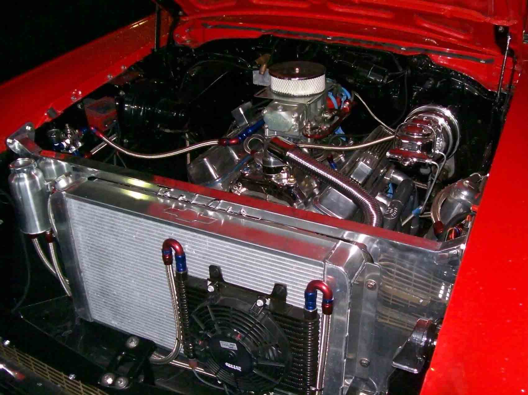 another shot of a red engine
