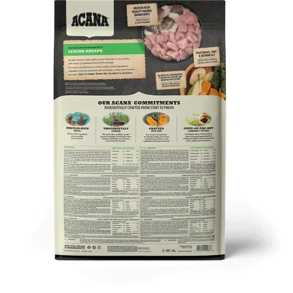 【愛肯拿】老犬無穀配方(放養雞肉+新鮮蔬果)