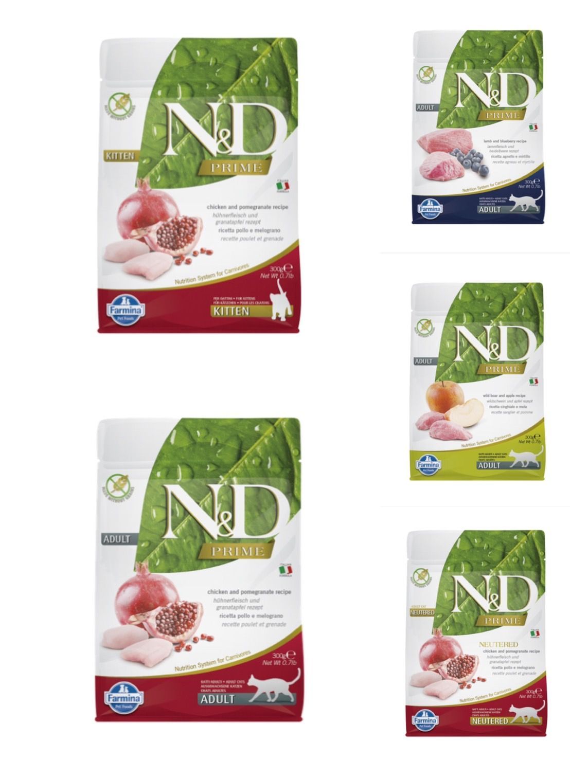 法米納 天然頂級無穀貓糧系列